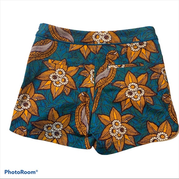 Elevenses by Anthropologie Bird of Paradise shorts - Picture 4 of 6